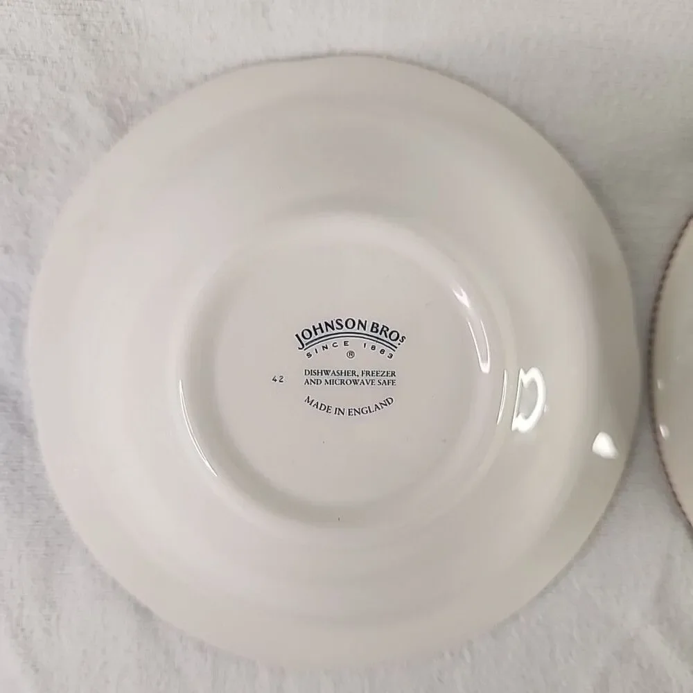 China Johnson Bros Deningh Castle Pink 6